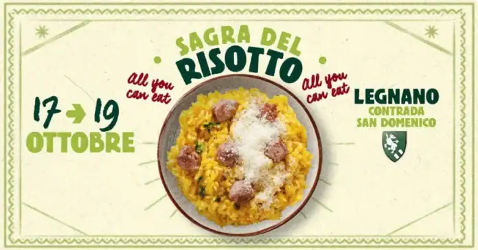 Sagra del risotto all you can eat Sagra del risotto all you can eat