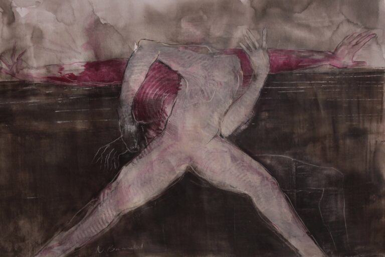 Other Size Gallery presenta la prima mostra in Italia dell’artista iraniana Nazanin Bamdad “La ragione dipinta di blu”