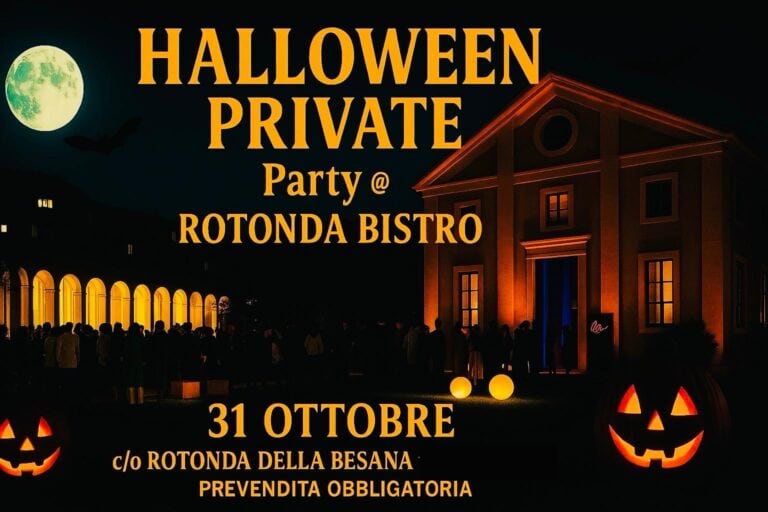 Rotonda della besana halloween milano