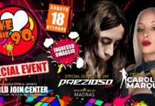 Milano WeLoveThe90s con GIORGIO PREZIOSO e CAROLINA MARQUEZ