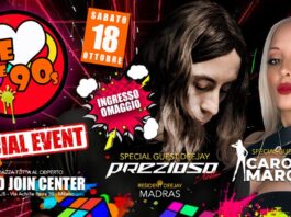 Milano WeLoveThe90s con GIORGIO PREZIOSO e CAROLINA MARQUEZ