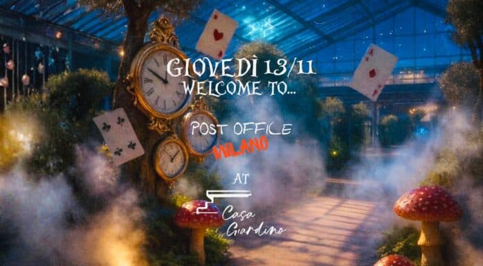 casa giardino MILANO post office