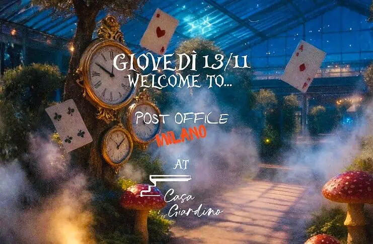 casa giardino MILANO post office