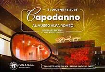 Capodanno 2026 Museo Alfa Romeo Arese con cenone