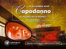 Capodanno 2026 Museo Alfa Romeo Arese con cenone