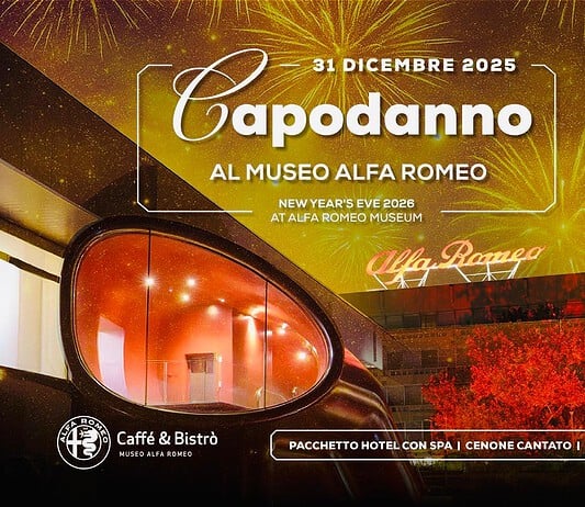 Capodanno 2026 Museo Alfa Romeo Arese con cenone