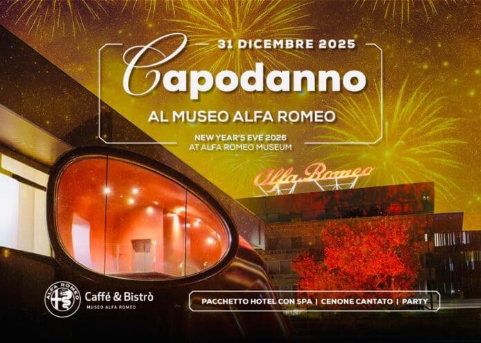 Capodanno 2026 Museo Alfa Romeo Arese con cenone Capodanno 2026 Museo Alfa Romeo Arese con cenone