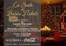 suite per Babbo Natale: la magia del Natale di CocaCola arriva in Brera