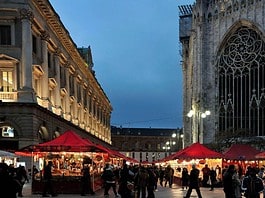 Mercatino di Natale in Piazza Duomo