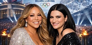 Mariah Carey e Laura Pausini alla cerimonia di apertura