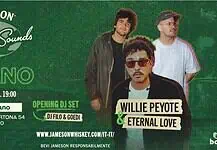 Jameson – Willie Peyote & Eternal Love Live in Base Milano Jameson Distilled Sounds – Willie Peyote base milano