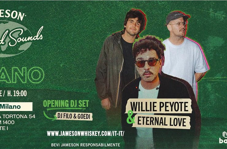 Jameson Distilled Sounds – Willie Peyote base milano