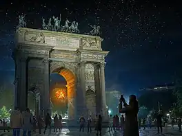 Dove resterà il braciere olimpico durante le Olimpiadi a Milano