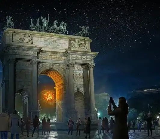 Dove resterà il braciere olimpico durante le Olimpiadi a Milano