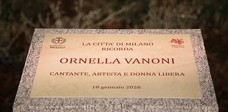 Milano dedica un’aiuola a Ornella Vanoni