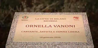 Milano dedica un’aiuola a Ornella Vanoni