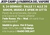jeep camp caccia al tesoro fabbrica del vapore