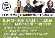 jeep camp caccia al tesoro fabbrica del vapore