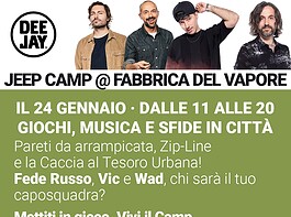 jeep camp caccia al tesoro fabbrica del vapore