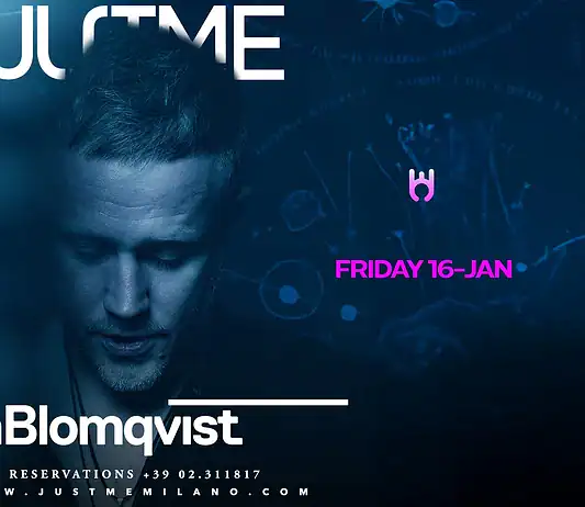 MFW w/ Jan Blomqvist: serata esclusiva al Justme Milano