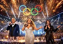 Mariah Carey, Tom Cruise e Snoop Dogg accendono San Siro: le star della cerimonia olimpica