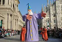 Grande Parata del Sabato Grasso a Milano Grande Parata del Sabato Grasso a Milano