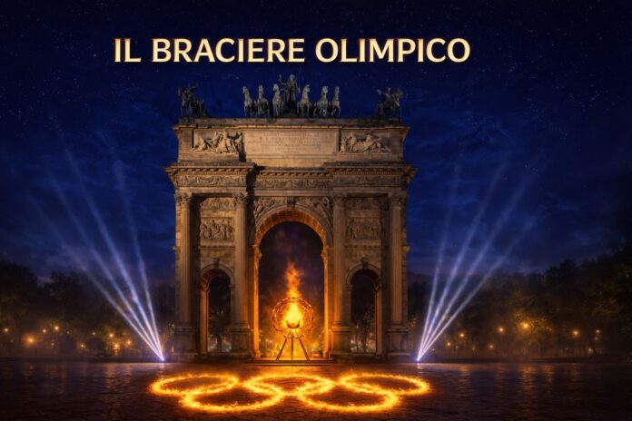 olimpiadi braciere torre branca