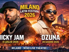 Nicky Jam e Ozuna a Milano: biglietti e date estive 2026