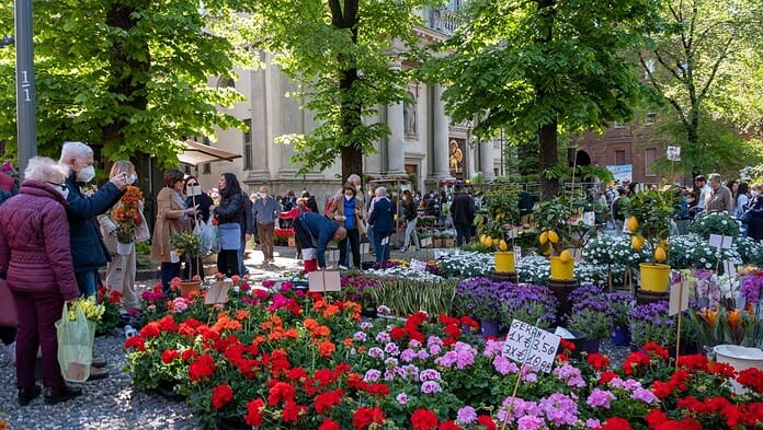 Fiera dell’Angelo 2026: fiori in tutta città e primavera
