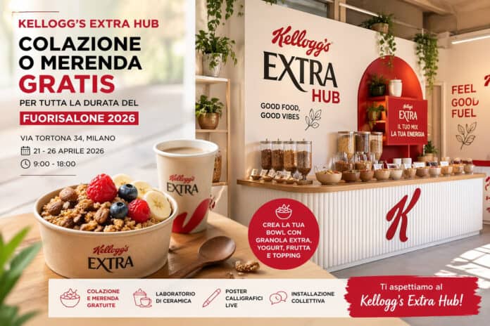 Kellogg’s apre un pop-up dove fare colazione (o merenda) gratis 