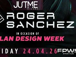 roger sanchez milano justme