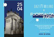 Fuorisalone 2026 – GIN BOMBAY Official Party @ DAZI Milano dazi fuorisalone milano design week