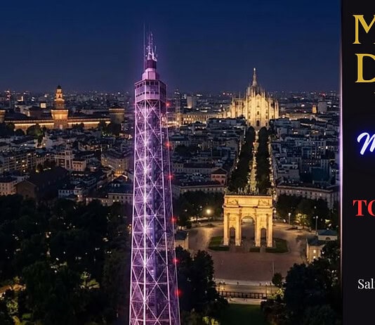 fuorisalone torre branca by night party milano design week