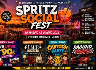 Spritz Social Fest 2026 – Festival all’Idroscalo di Milano