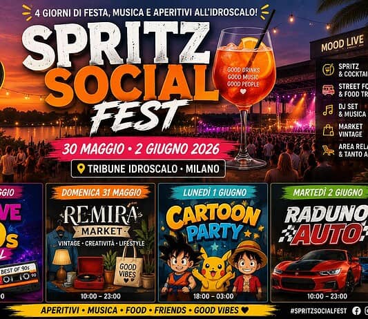 Spritz Social Fest 2026 – Festival all’Idroscalo di Milano