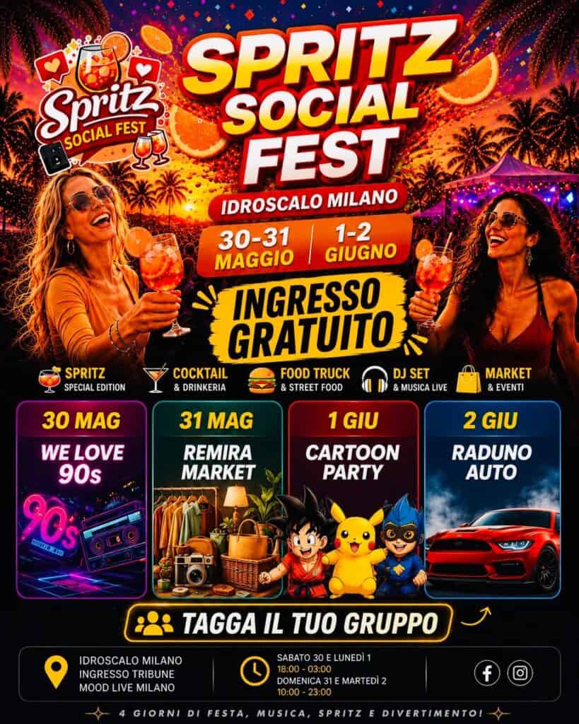 spritz social fest milano