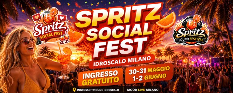 spritz social fest idroscalo