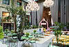 Il giardino segreto di Palazzo Cordusio ospita Café Swarovski