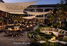 Inaugurazione Cascina Corten Milano con aperitivo