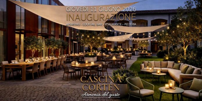 Inaugurazione Cascina Corten Milano con aperitivo