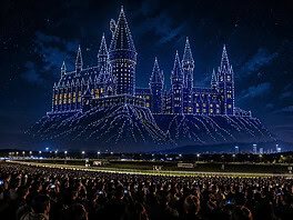 Harry Potter nei cieli di Milano: uno spettacolo con 1.200 droni 