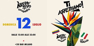 A Milano un'arepa come aiuto concreto per il Venezuela