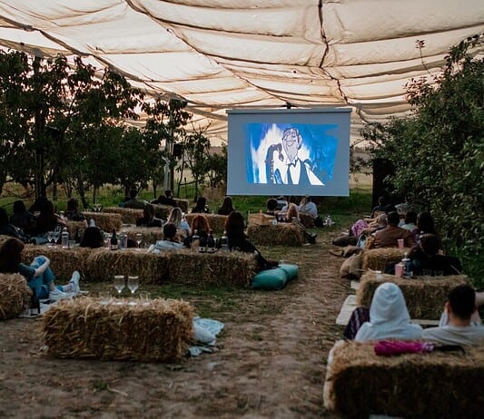 Un cinema tra frutteti e picnic a un passo da Milano