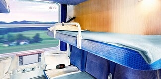 Da Milano a Bruxelles in treno mentre dormi