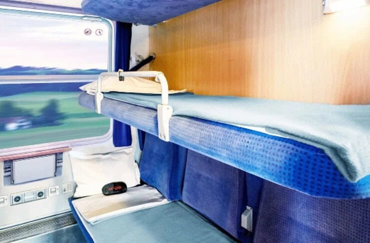 Da Milano a Bruxelles in treno mentre dormi