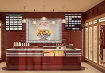 A Milano il gelato si mangia dentro la frutta