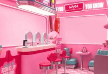 NYX trasforma San Babila in un American Diner rosa NYX trasforma San Babila in un American Diner rosa