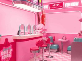 NYX trasforma San Babila in un American Diner rosa