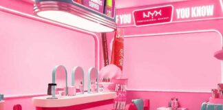NYX trasforma San Babila in un American Diner rosa