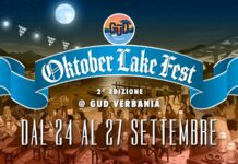 Oktober Lake Fest Verbania 2026 dal 24 al 27 settembre al GUD sul Lago Maggiore